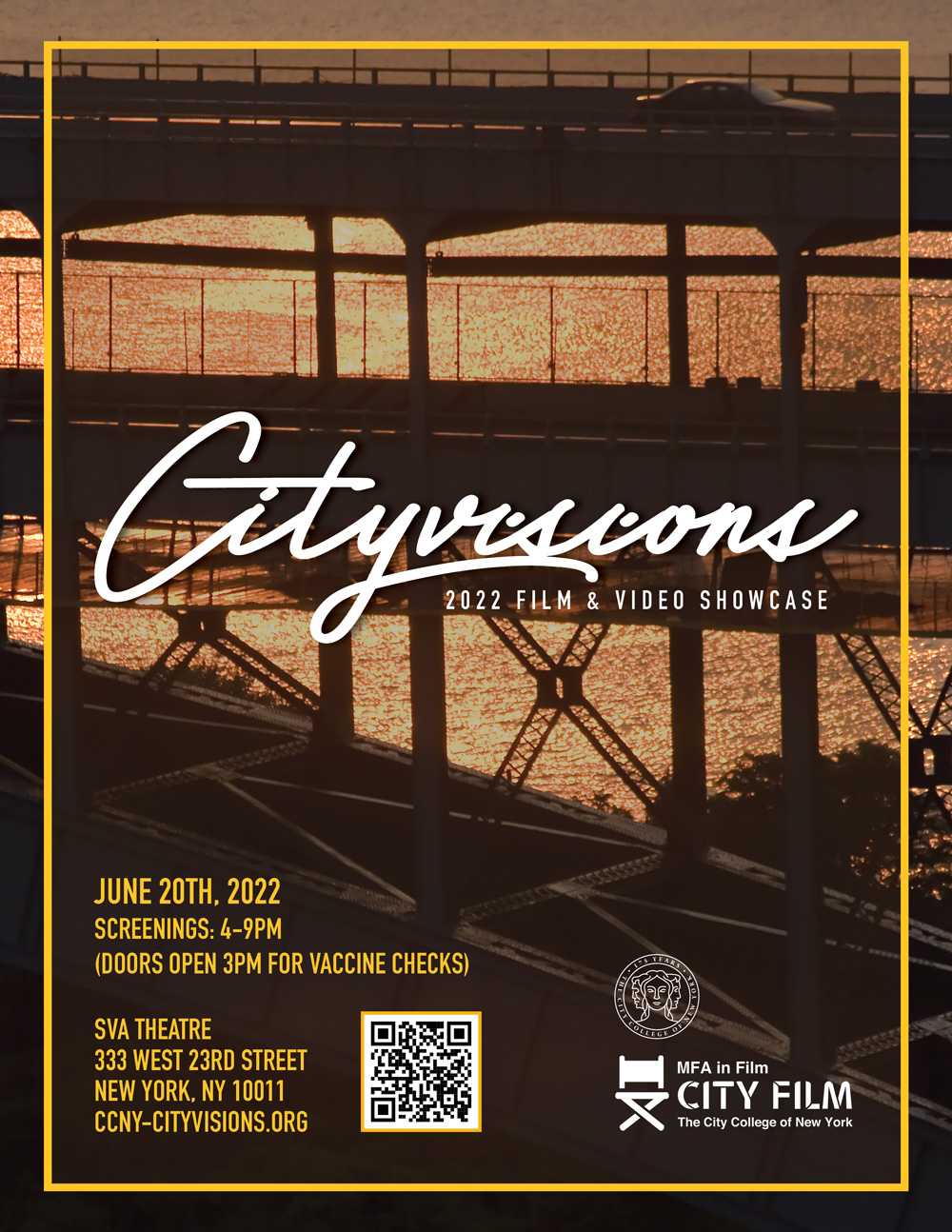 Cityvisions 2022 Festival poster